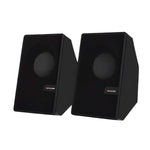 Siyah USB 2.0 + 3.5mm USB Hoparlör