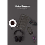 Siyah Kablosuz Klavye Ve Mouse Seti