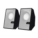 Beyaz USB 2.0 + 3.5mm USB Hoparlör