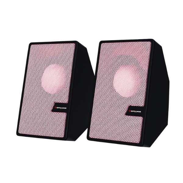 Pembe USB 2.0 + 3.5mm USB Hoparlör