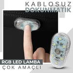 Dokunmatik Mini 6 LED RGB Işık