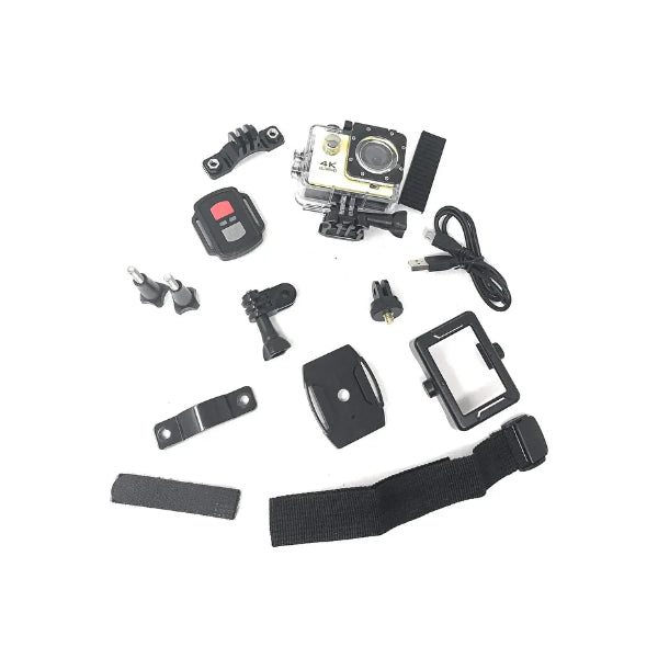 Kumandalı 4K Wi-Fi Aksiyon Kamerası