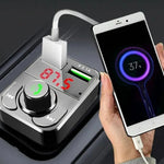 QC 3.1A USB &amp; PD /TF FM Transmitter