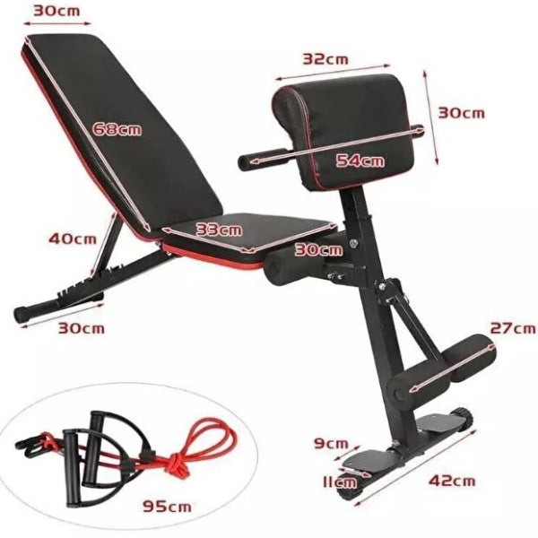 Katlanabilir Ayarlanabilir Mekik Ve Ağırlık Sehpası