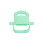 Açık Yeşil Bebek Silikon Diş Kaşıyıcı
