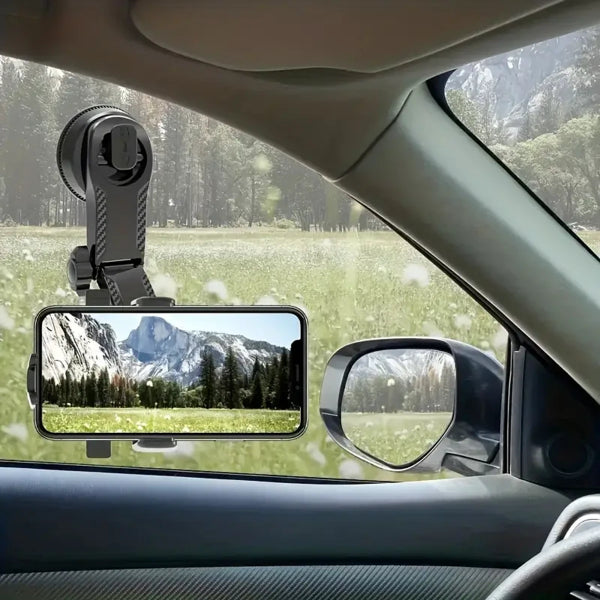 360 Derece Dönebilen Vakumlu Araç Telefon Tutucu