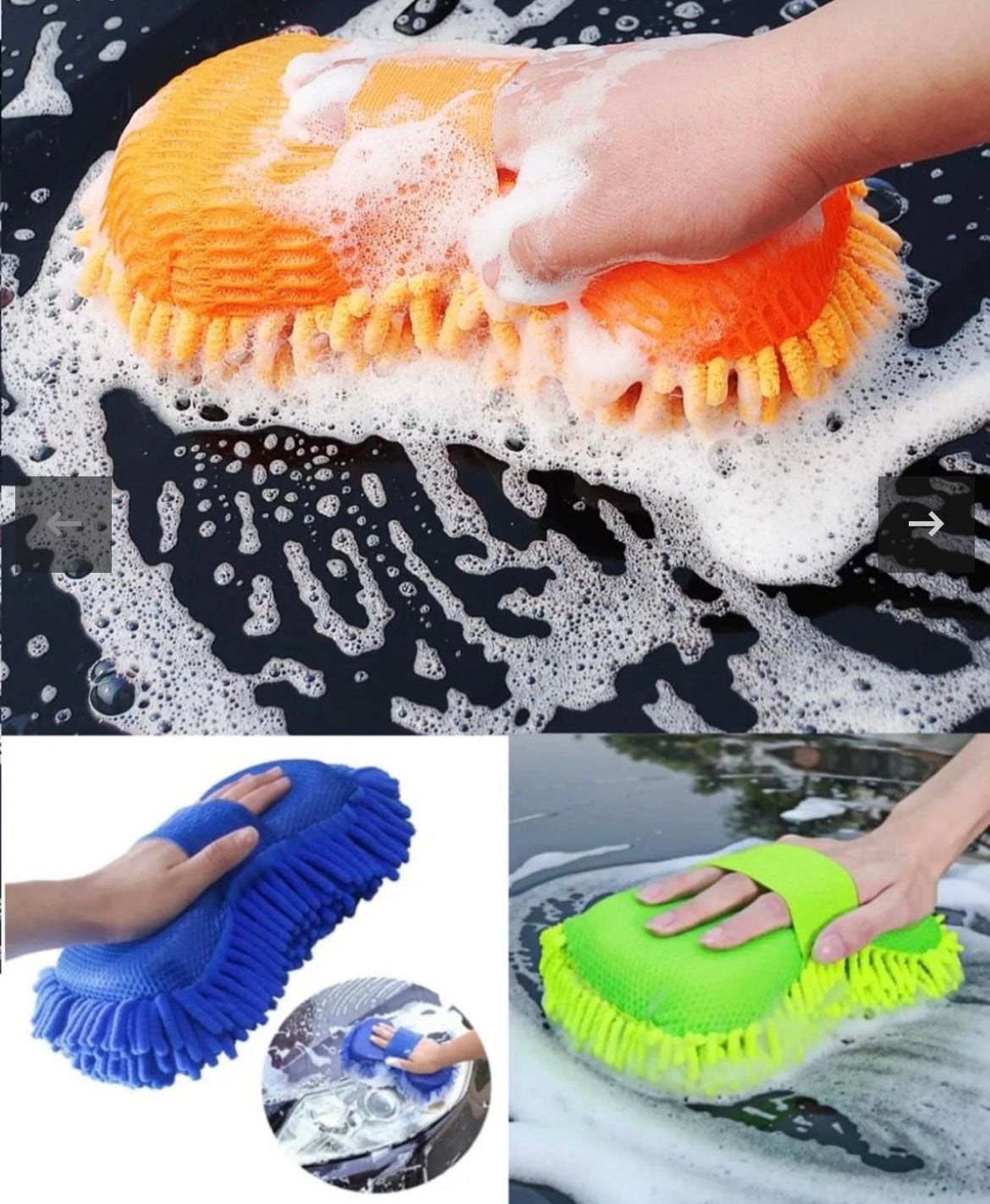 Premium Araba Yıkama Eldiveni