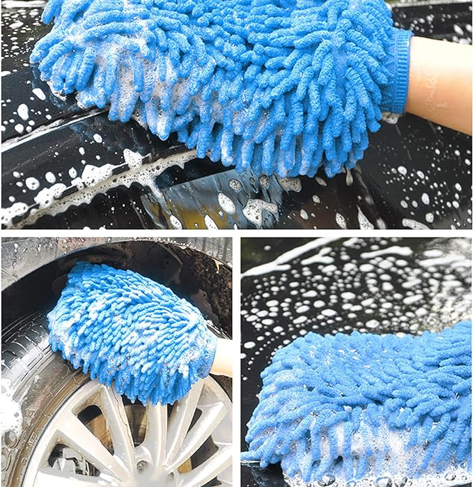 Mikrofiber Araç Yıkama Eldiveni