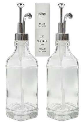 Cam Sıvı Sabunluk Losyonluk Krom