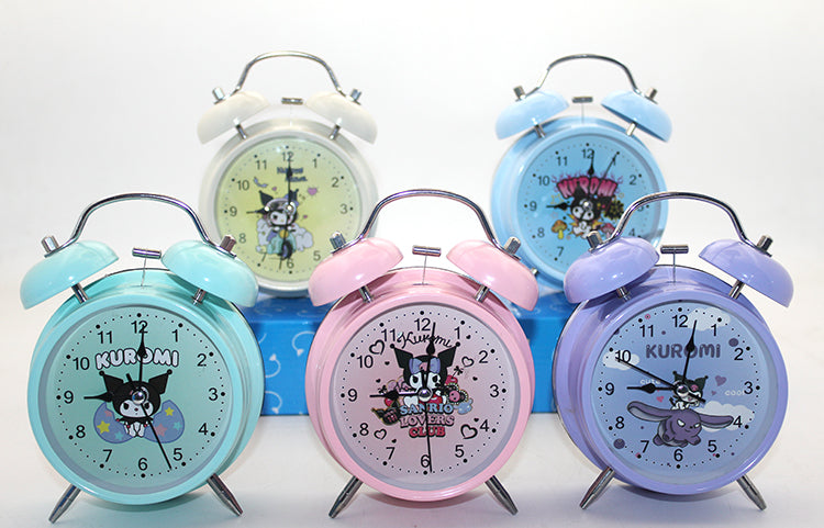 Kuromi, Hello Kitty, Mickey Mouse Masa Üstü Çalar Saat