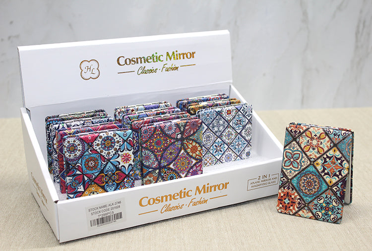 Taşlı El Aynası Dikdörtgen İnce Model 6