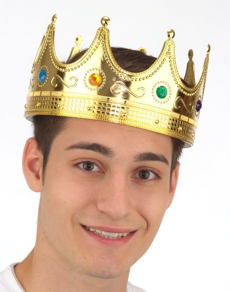 Yetişkin ve Çocuk Uyumlu Kral Tacı