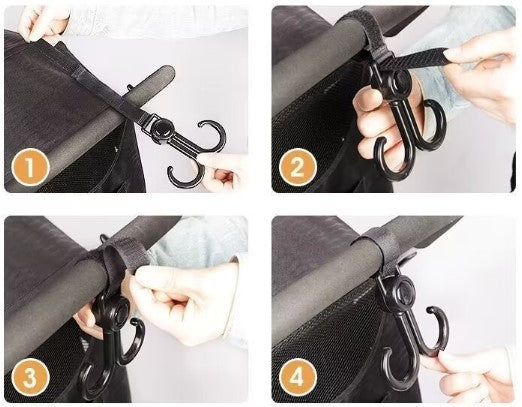 Portatif İşlevsel Taşıma Kancası 2 Adet