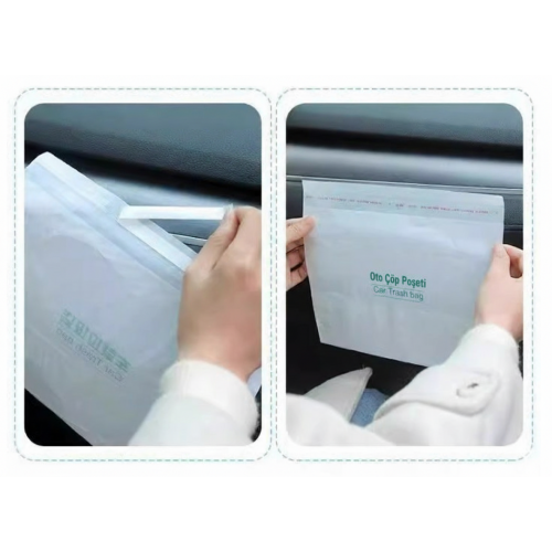 Pratik Su Geçirmez Oto Araba Çöp Poşeti 20 Adet