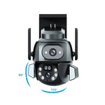 3MP + 3MP Wi-Fi IP TF Kart Girişli Optik Zoom Kamera