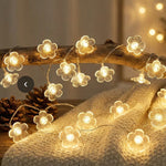 Çiçek Tasarımlı 20 LED USB Aydınlatma