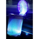 Araç İçi Oto Kokusuz Küllük RGB Işıklı Kapaklı