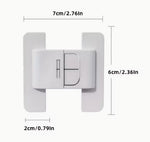 4 Adet Buzdolabı Çekmece ve Dolap Kapağı Çocuk Kilidi