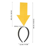 Kişiselleştirilebilir Ok Taç – Sarı Renk