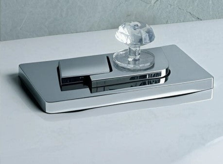 4 Adet Kristal Tasarımlı Çok Amaçlı Yapışkanlı Tutacak Buton