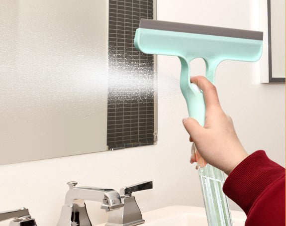 4 in 1 Spreyli Çek Çekli Camsil ve Fırça Aparatı