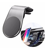 Araba Klimasına Takılan Mandallı Mıknatıslı Telefon Tutucu